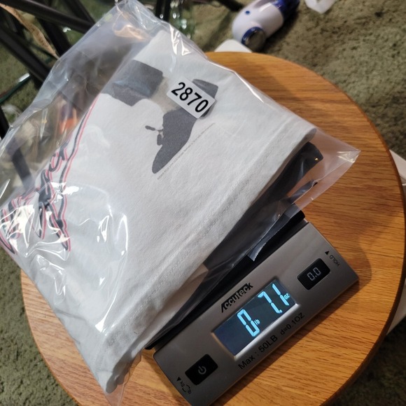 Michael Jackson T-Shirt L 2009 AEG King Of Pop Hanes Heavyweight White - Picture 10 of 10